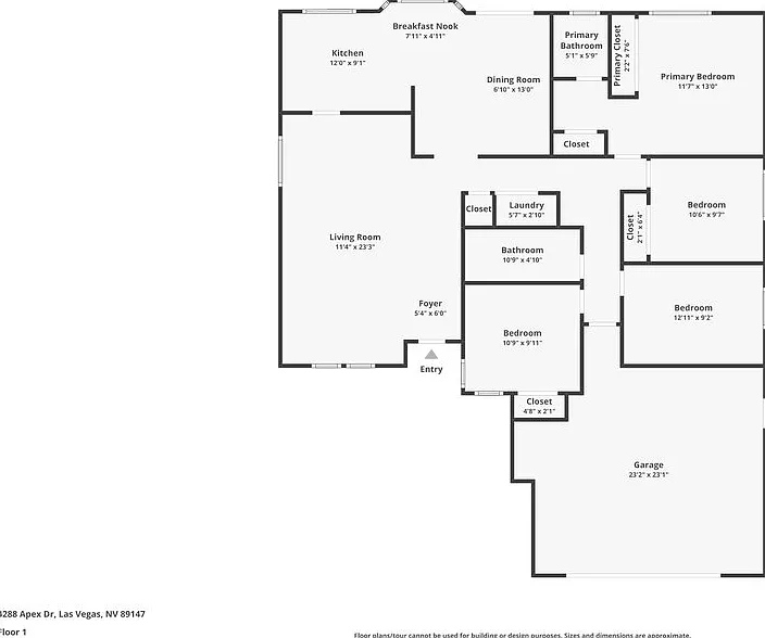 4 bed, 2.0 bath, 1524 sqft, $3,190 — Photo 2