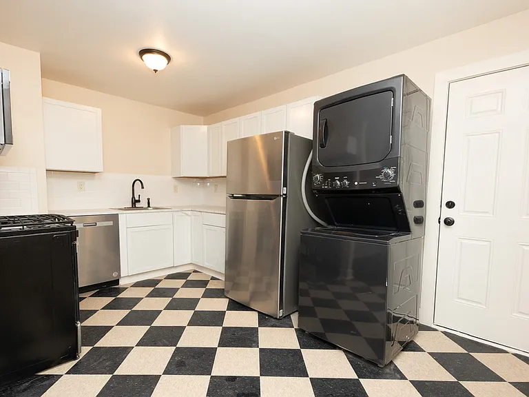 Kitchen and laundry