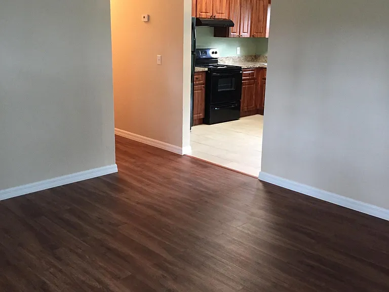 living room to kitchen