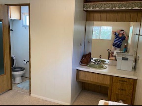 Spare bathroom