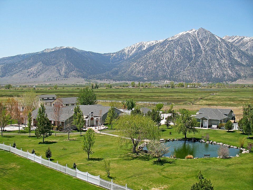 Ariel view of Property