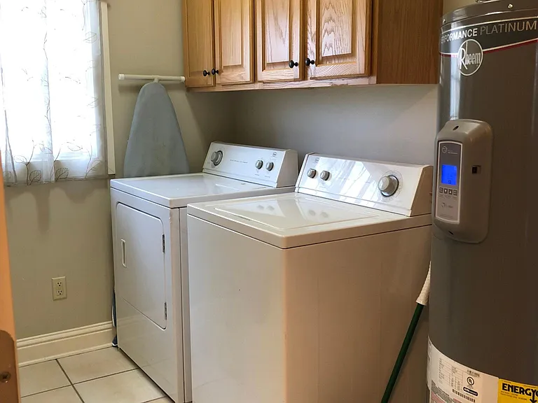 full size washer/dryer in apartment