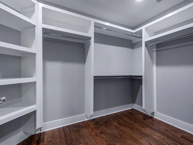 Large primary closet