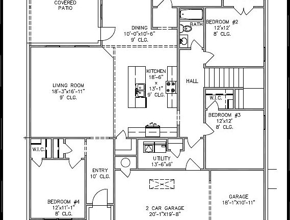 Luna Floor Plan - 1st Floor