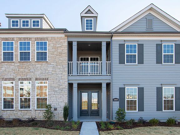 Fairmont Exterior 6 features siding, covered porch and deck, and 2 car rear garage