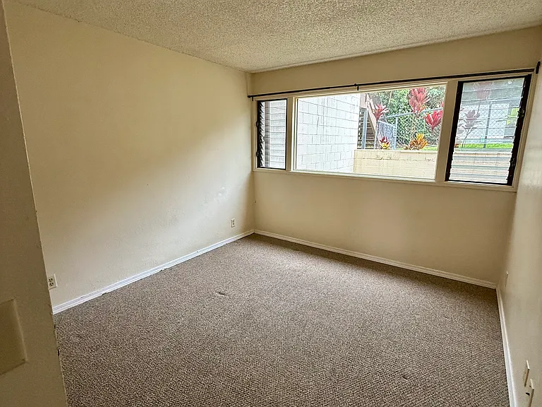2nd bedroom with backyard view