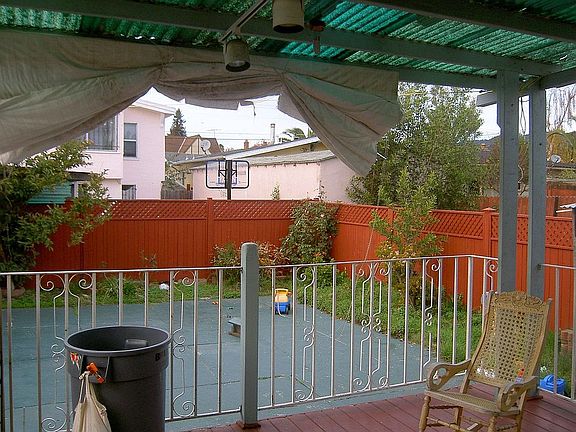 Back Porch and Patio