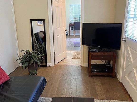 View of layout and TV