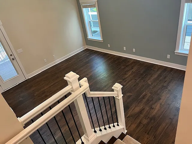 High ceilings -- living room