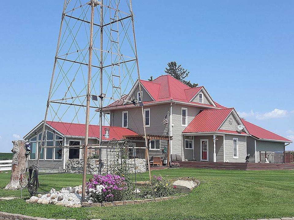 Looking NE at the home