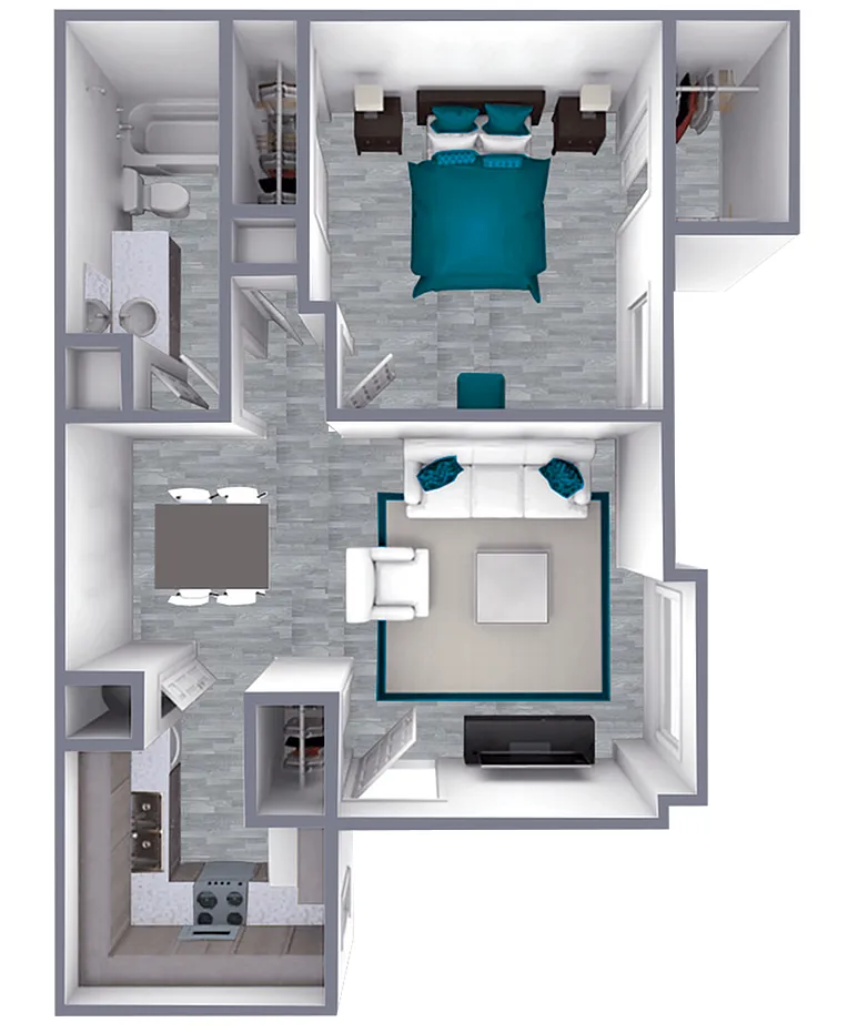 Floor plan A1 Silver
