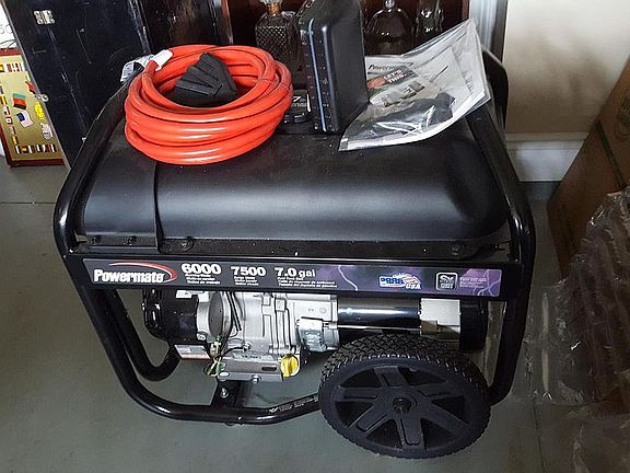 Home comes with generator 