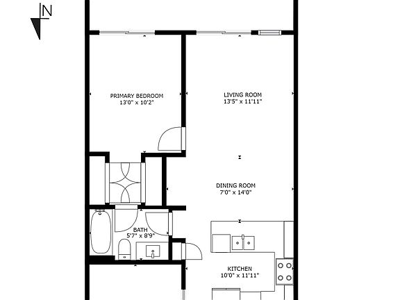 3rd image of 15747 Marine Dr #105