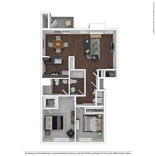 Floor plan Lexington - Renovated