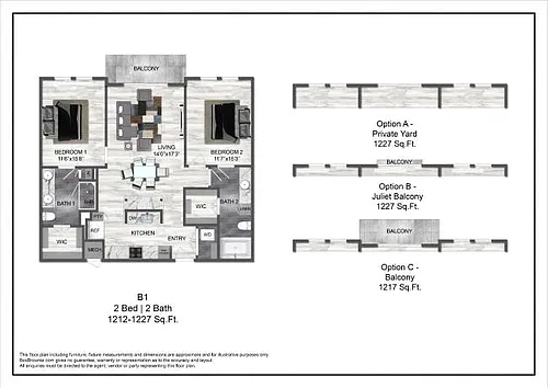 Floor plan B1