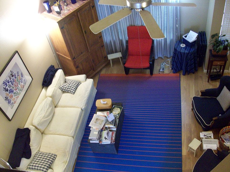 Living room from loft