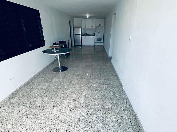 living room and kitchen