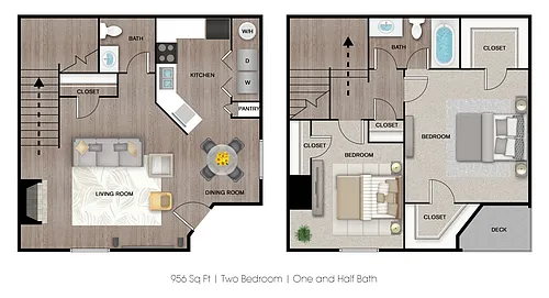 Floor plan B3TH