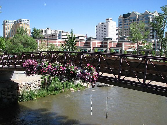 Truckee River right in front of condo