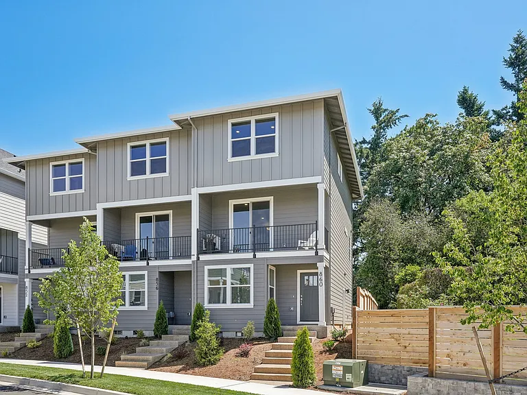 All homes offer direct walk-up access and individual street address.