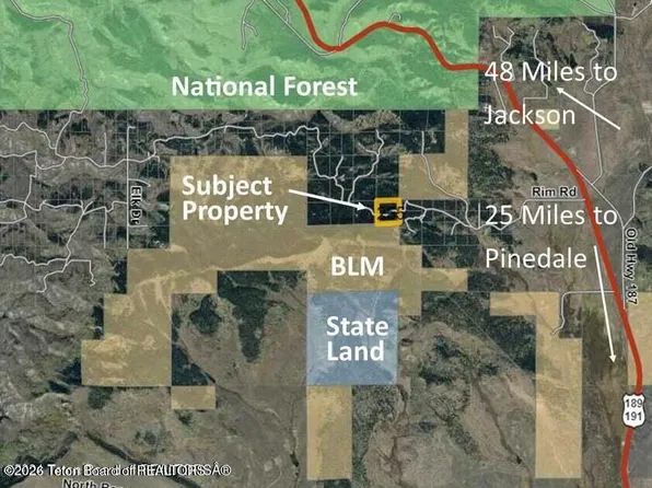 255 Rim Rd, Bondurant, WY 82922