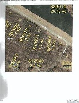 land with view of pond across the street