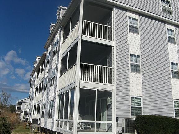 Rear of building