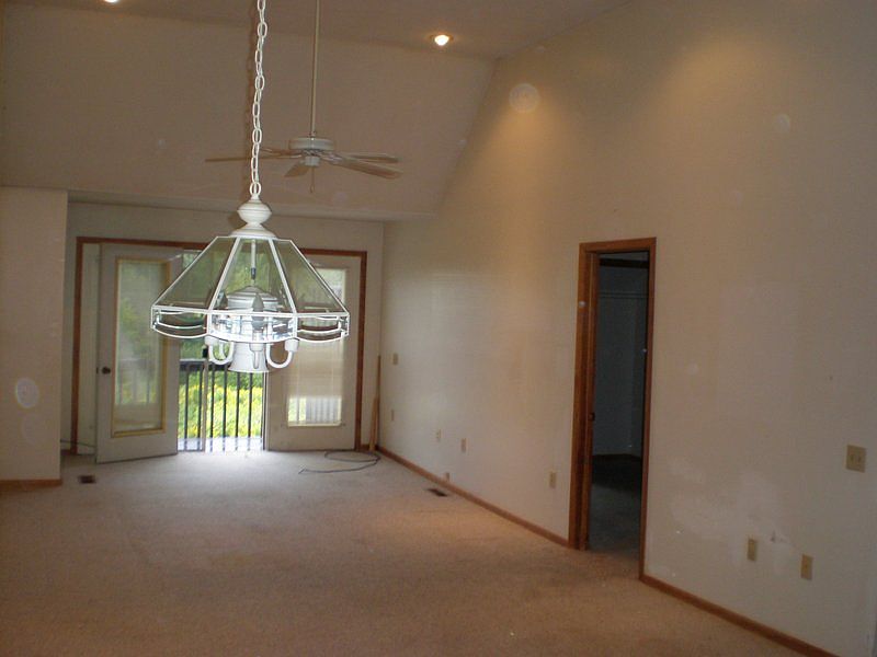 View from kitchen to LR