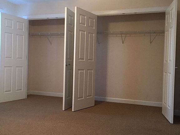 Master bedroom walk in closets