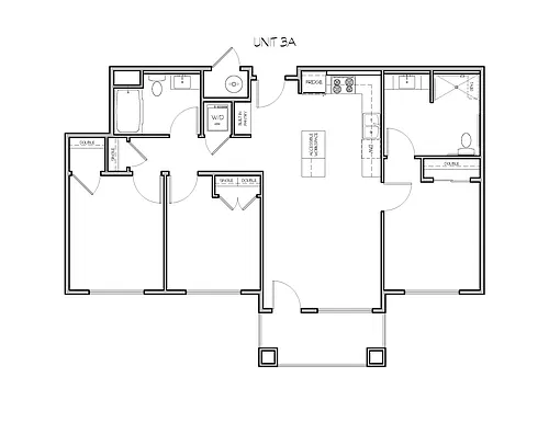 Floor plan 3 Bedroom