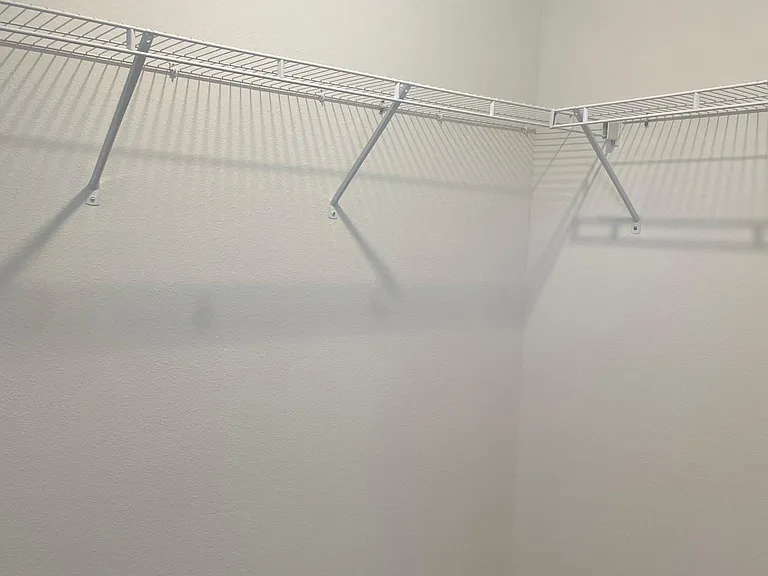 Walk-in master closet