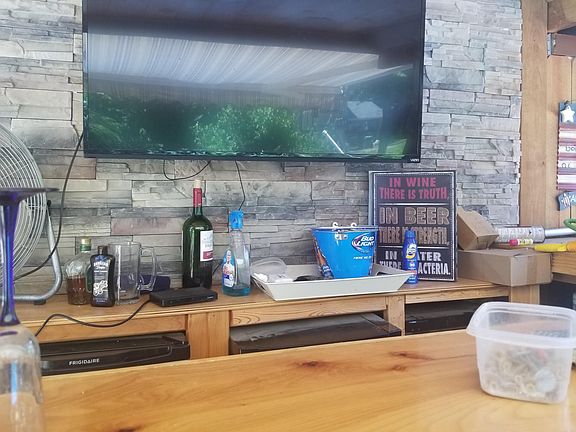 Television is not supplied you must have your own television the TV mount is provided.