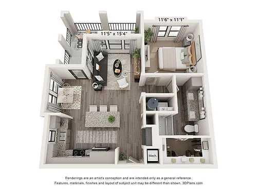 Floor plan A4