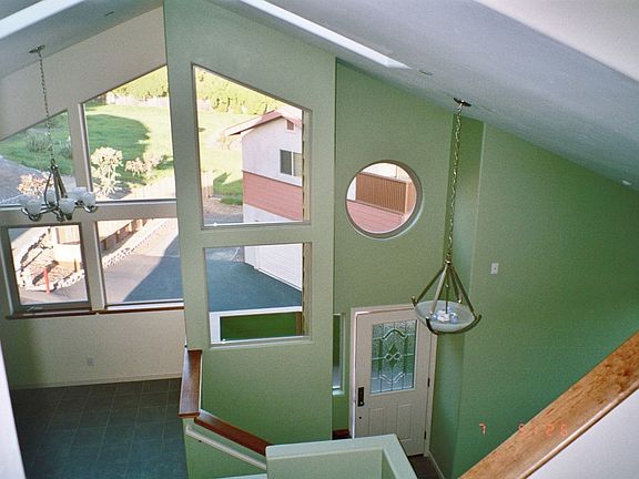 View from the extra loft, makes a great office space