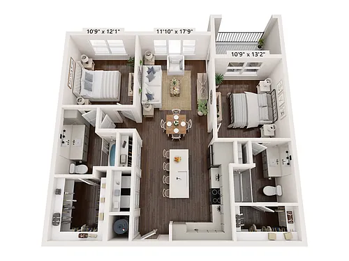 Floor plan B1Alt2