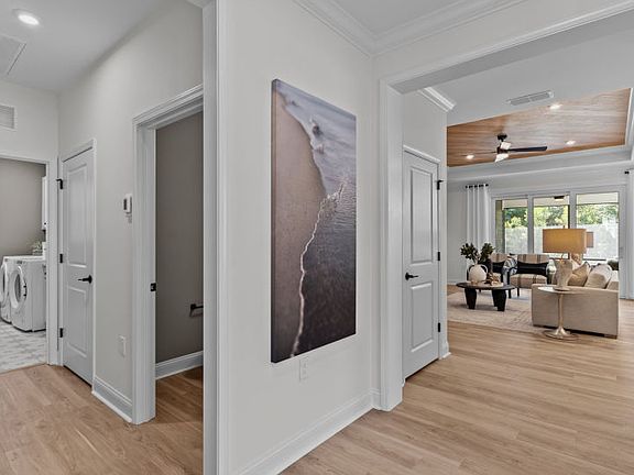 Foyer entrance leading to gathering room.