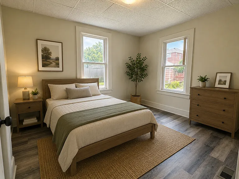 AI Generated Bedroom