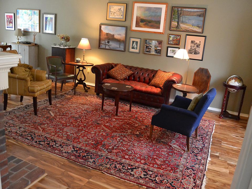 Living Room with beautiful engineered wood floors