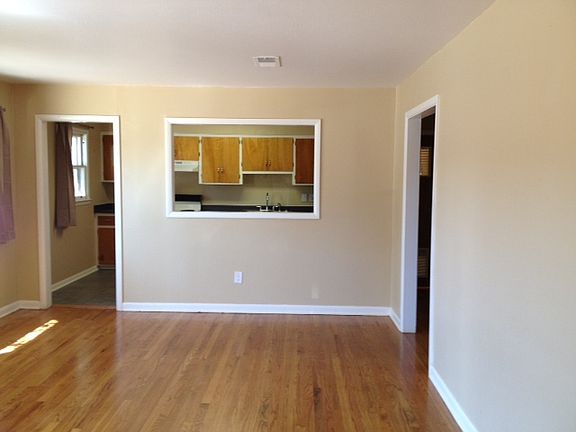 Kitchen from living room