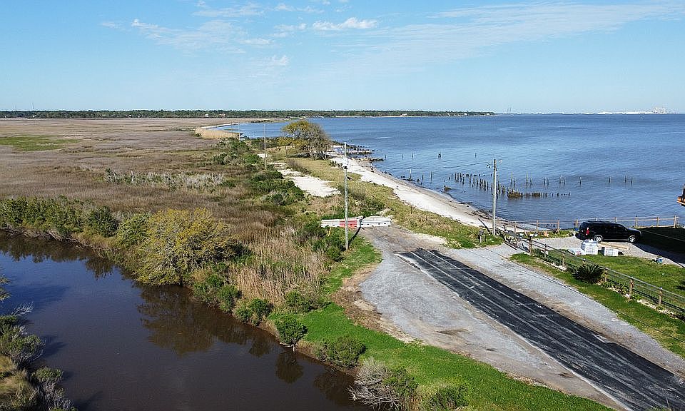 View East from lots