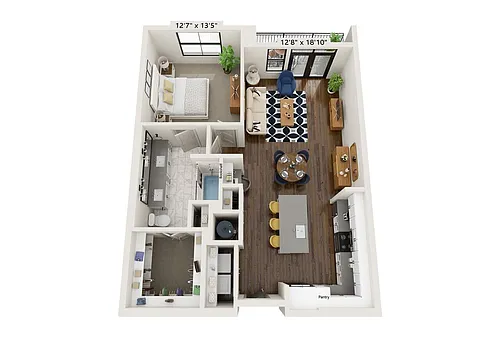 Floor plan A51