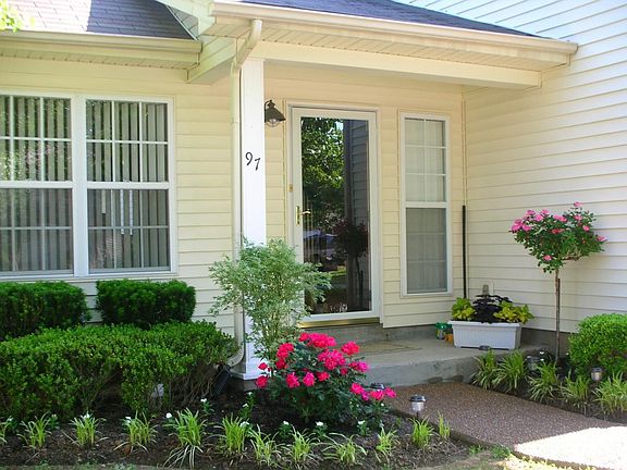 Front door of home