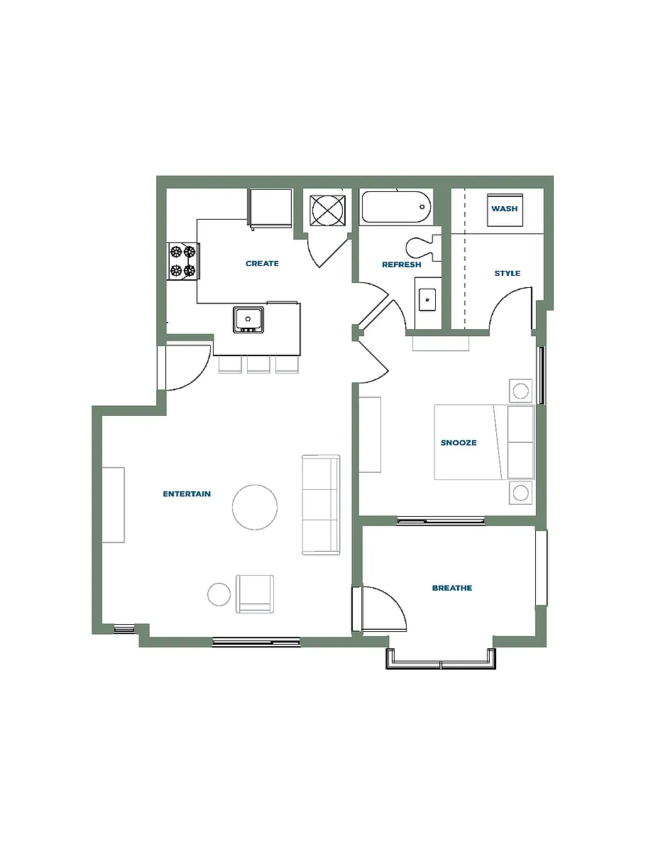 Floor plan A08