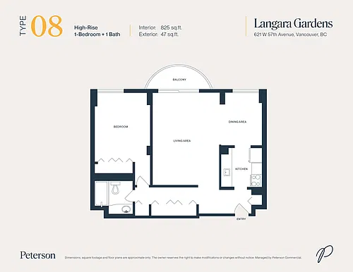Floor plan Tower 1 Plan 8