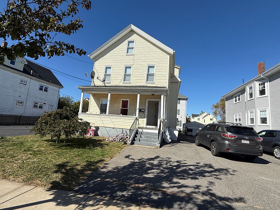 Parking to the right of the building