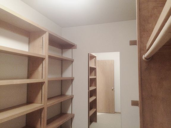 Huge Master Closet with Ample Storage Space