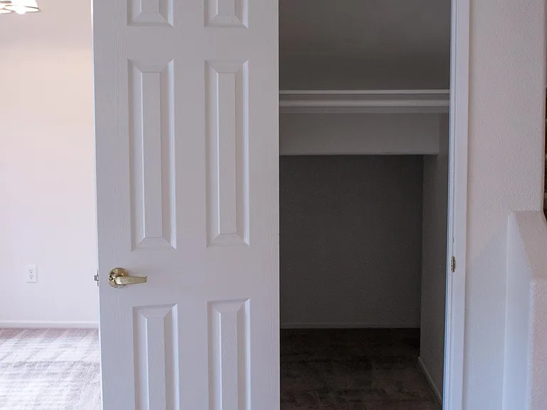 Huge walk-in closet/storage space