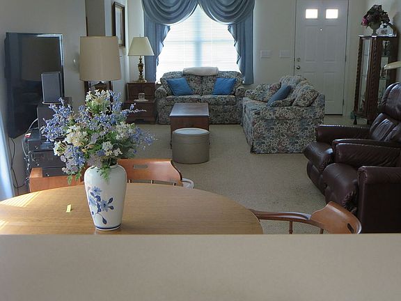 Main view of living area