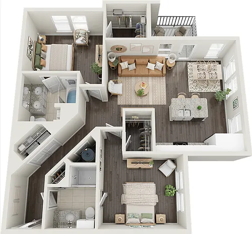 Floor plan Bluebell