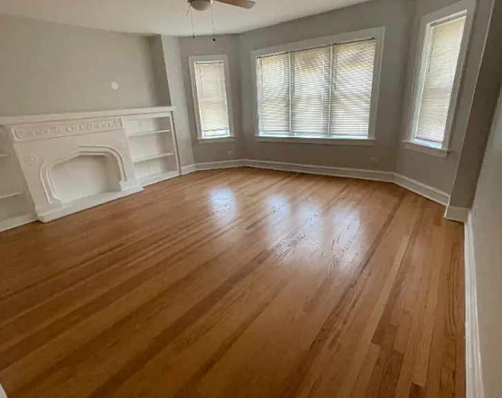 Living Room with Beautiful Hardwood Floors